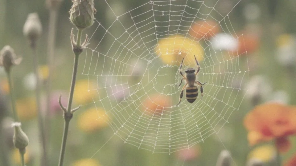 Jakie pająki łapią dorosłe szerszenie?