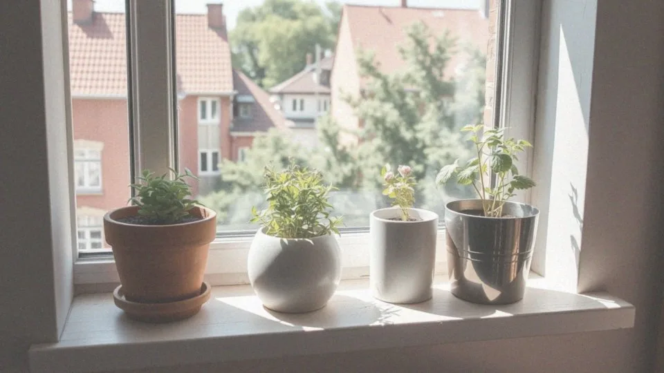 Jakie doniczki wybrać do dekoracji parapetu?