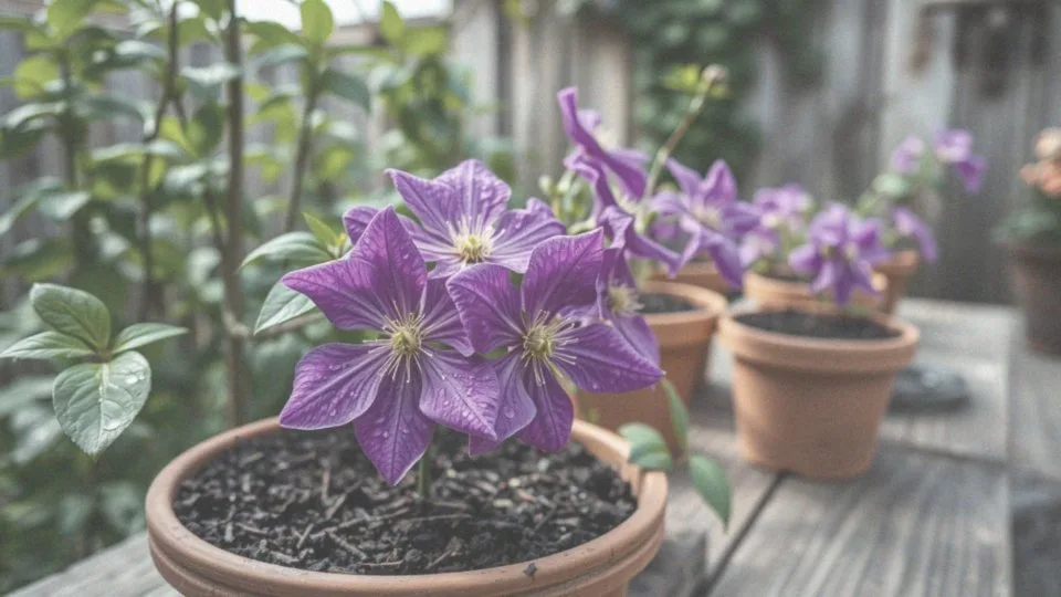 Jak gotowe podłoże wpływa na wzrost powojników?