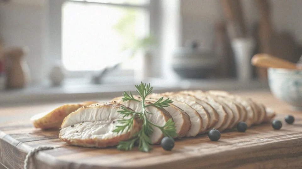 Jakie białko zawiera filet wędzony z kurczaka?