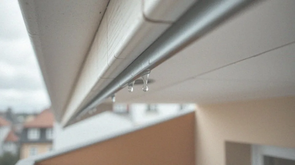 W jaki sposób okapnik chroni balkon przed zalaniem?