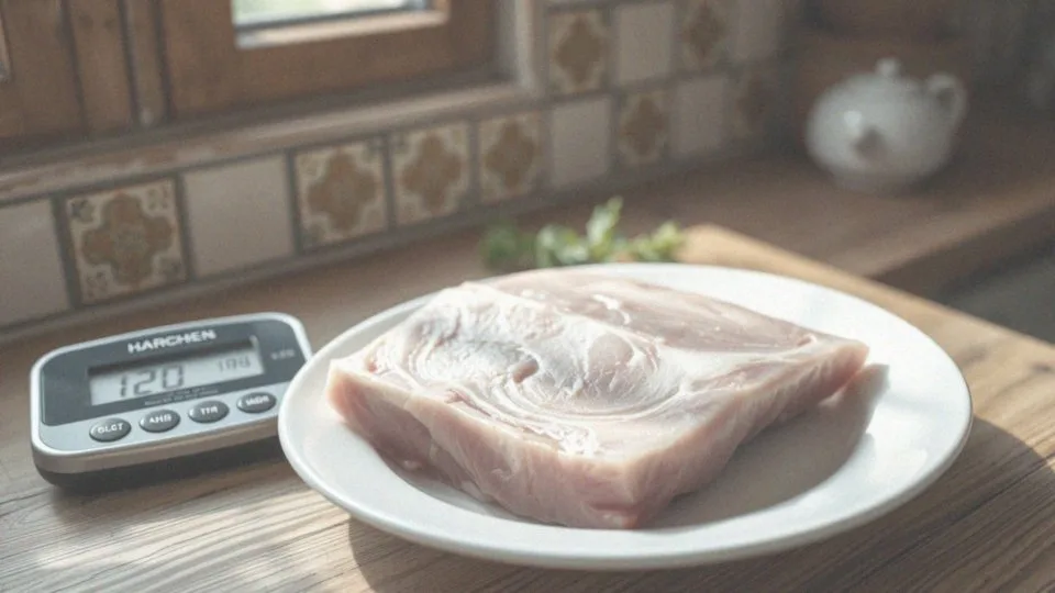 Ile kalorii ma 120 g szynki wieprzowej?