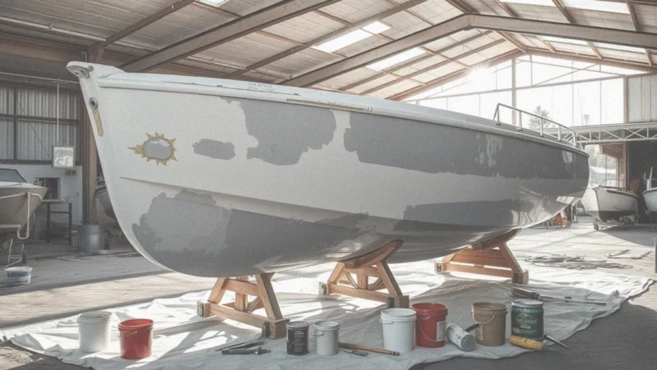 Kiedy powinno się wykonać malowanie łodzi z laminatu?