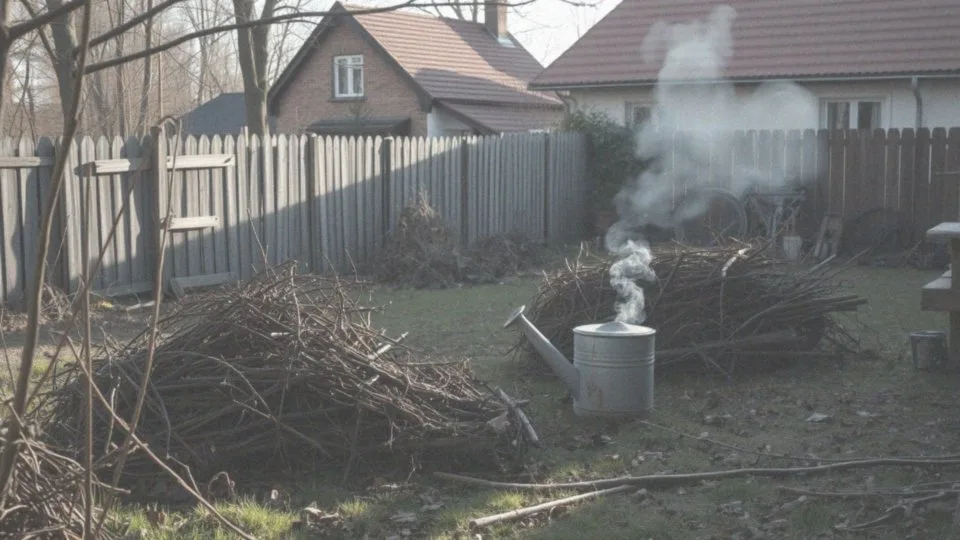 Jakie sankcje grożą za nielegalne spalanie gałęzi?