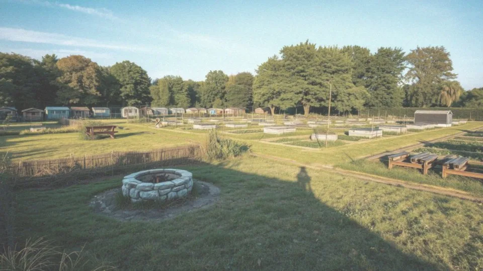 Czy można rozpalić ognisko na działce prywatnej blisko ROD?