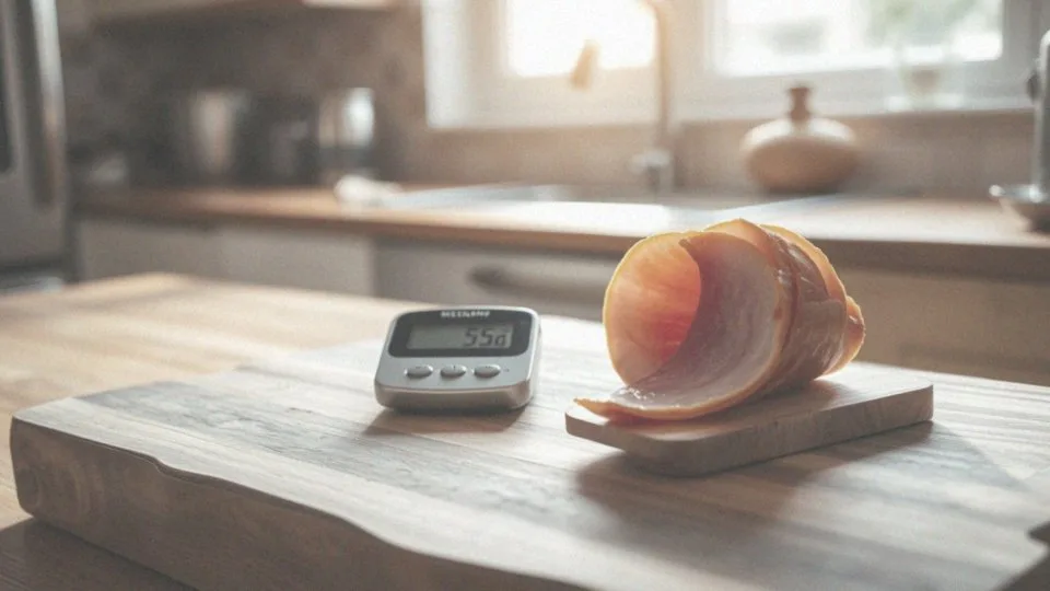 Ile kalorii ma plasterek szynki wędzonej?