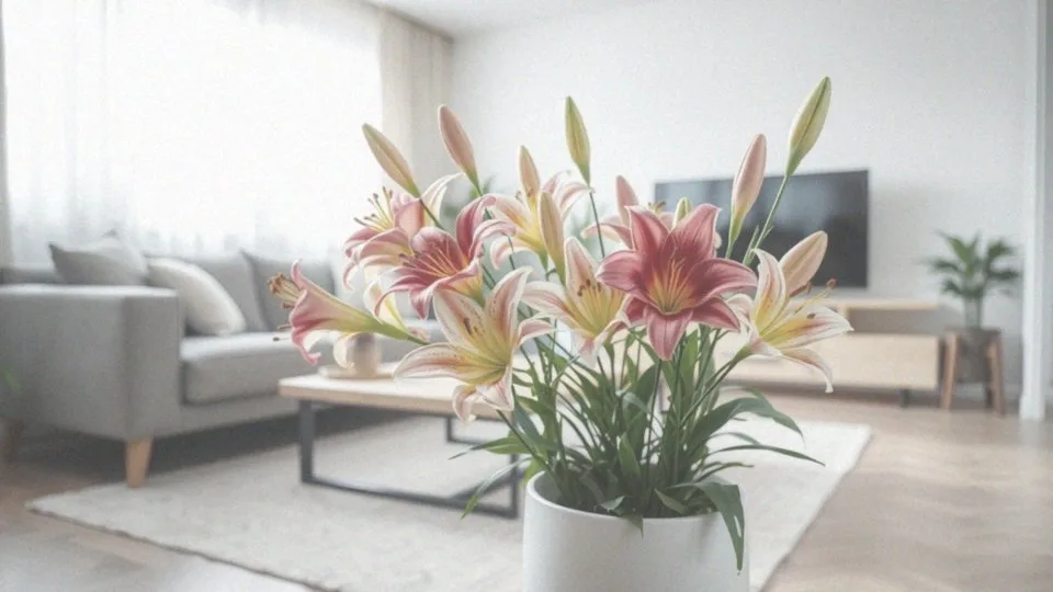 Jakie są korzyści z uprawy lilii azjatyckich w doniczkach jako ozdoby wnętrz?