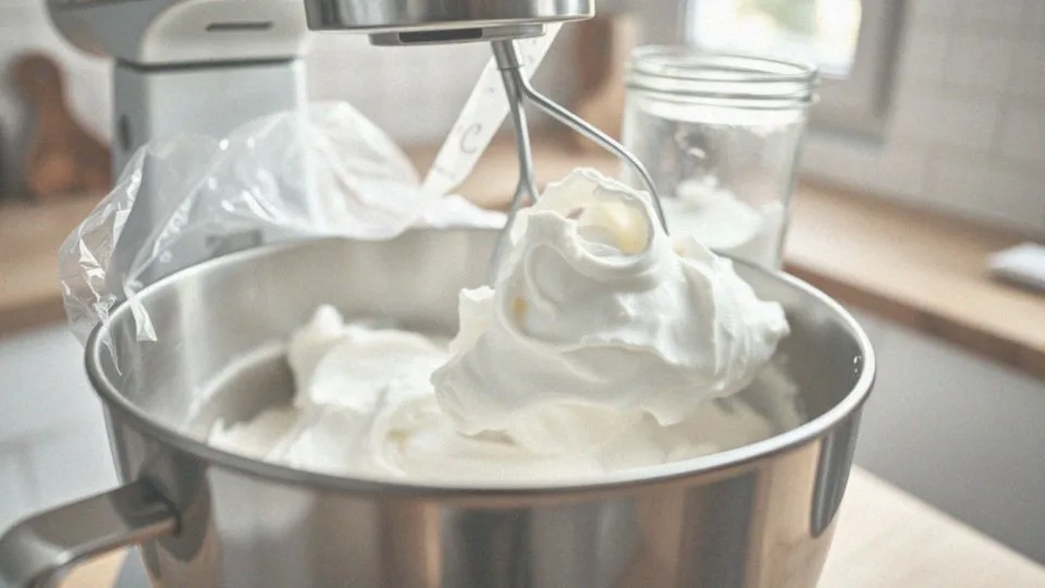 Czy stosowanie stabilizatorów do bitej śmietany wpływa na mrożenie?