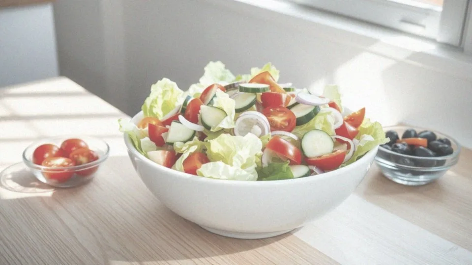 Jak przygotować sałatkę z sałaty lodowej?