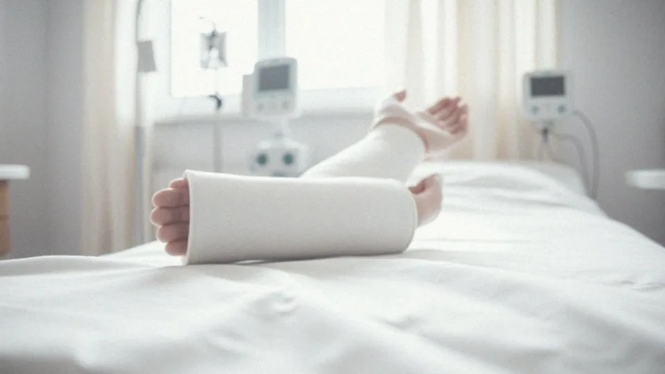 Jaki jest czas gojenia się złamania nasady bliższej kości promieniowej?