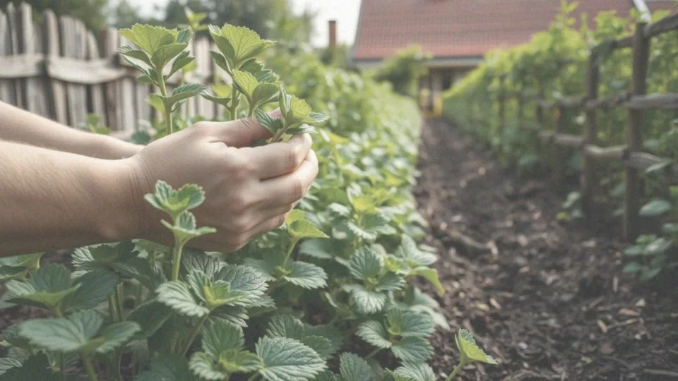 Jakie są metody zbioru lubczyku?