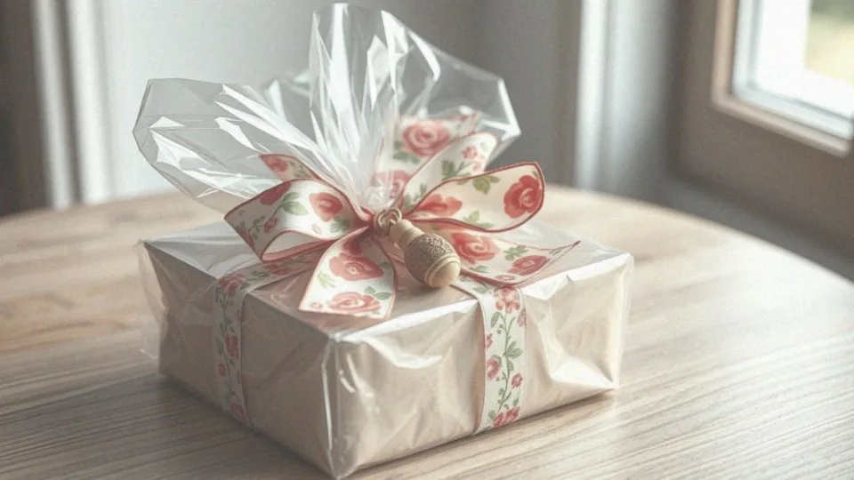 Jakie techniki ozdobnego zakończenia celofanu można zastosować?