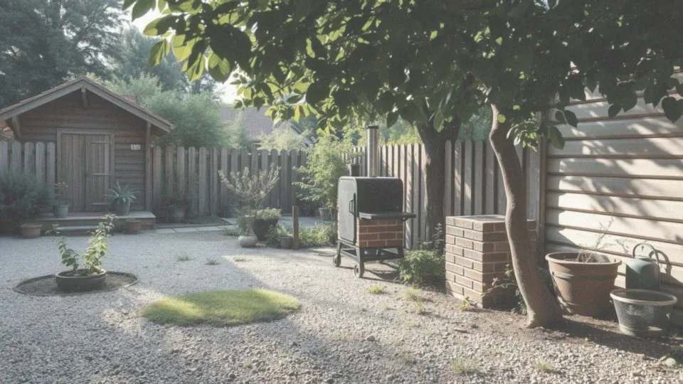 Gdzie najlepiej postawić wędzarnię na działce ROD?