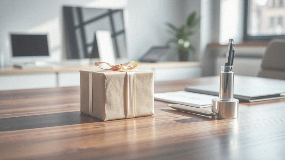 Co powinno charakteryzować idealny prezent dla kolegi z pracy?