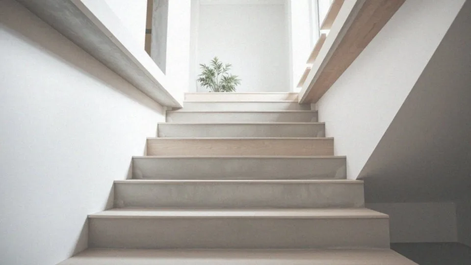 Jakie schody na beton można obłożyć drewnem?