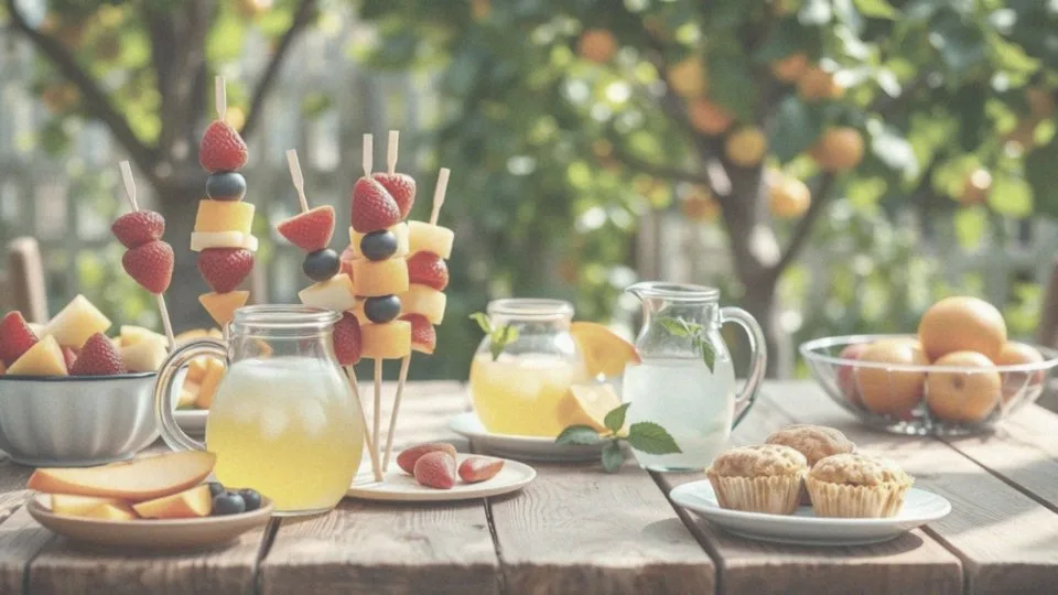 Jakie są zdrowe alternatywy dla słodyczy na przyjęcia urodzinowe?
