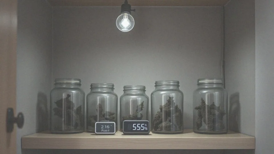 Jakie znaczenie ma wilgotność przy przechowywaniu marihuany?