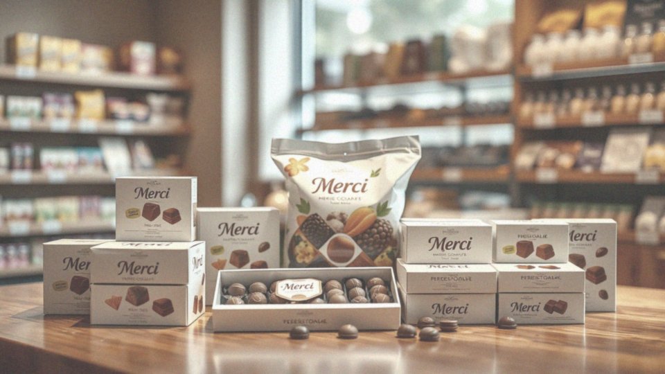Jakie są wagi opakowań czekoladek Merci?