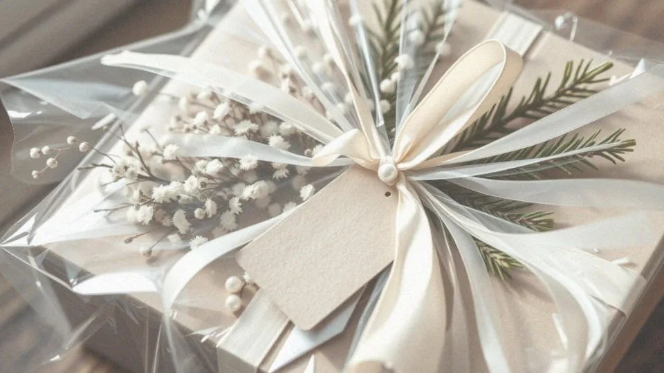 Jakie dekoracje możesz dodać do prezentu w celofanie?