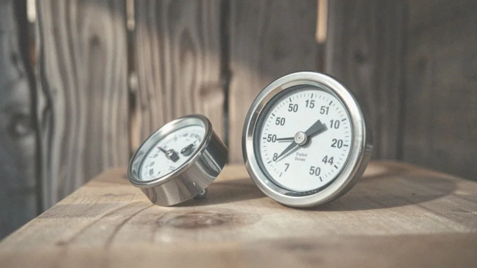 Z czego wykonany jest termometr do wędzarni?