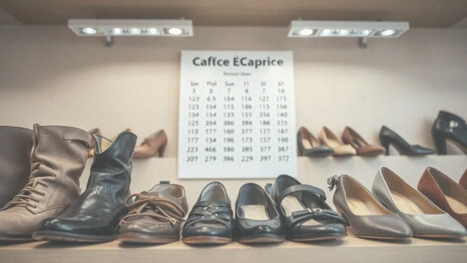 Jakie rozmiary oferuje Caprice?