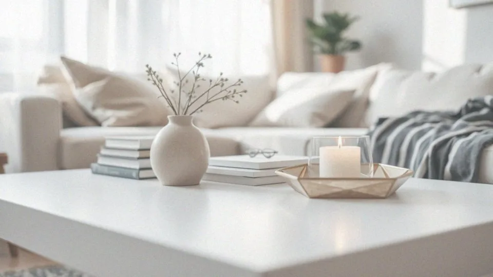 Jak dekoracje na ławę wpływają na atmosferę w salonie?