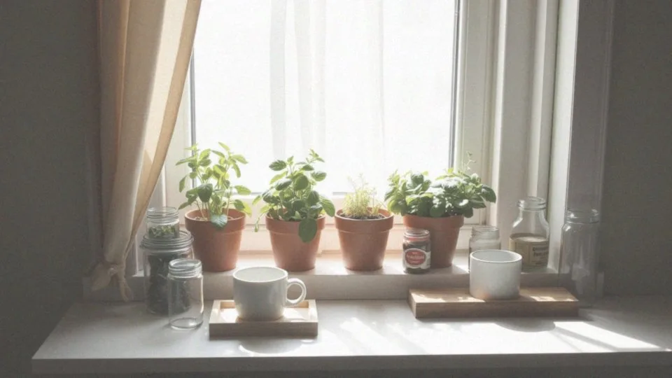 Jak wykorzystać praktyczne ozdoby na parapecie?