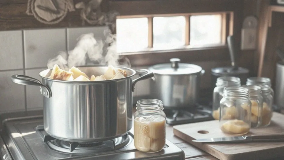 Jakie są etapy przygotowania smalcu w słoikach?