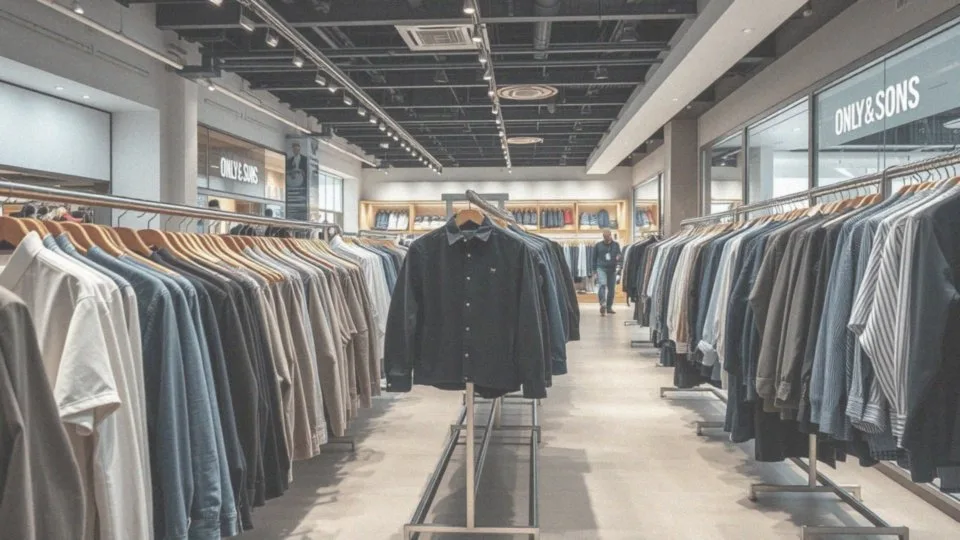 Jakie są główne kanały dystrybucji produktów Only & Sons?