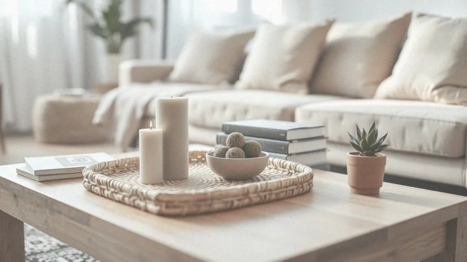 Jakie są przykłady dekoracji stołowych na ławę?