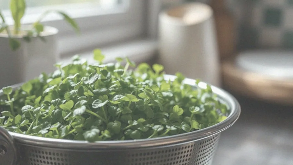 Jak nawadniać rzeżuchę na sitku?