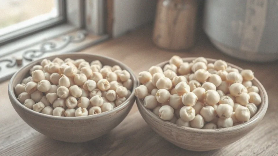 Jakie są różnice między ciecierzycą namoczoną a nie namoczoną?