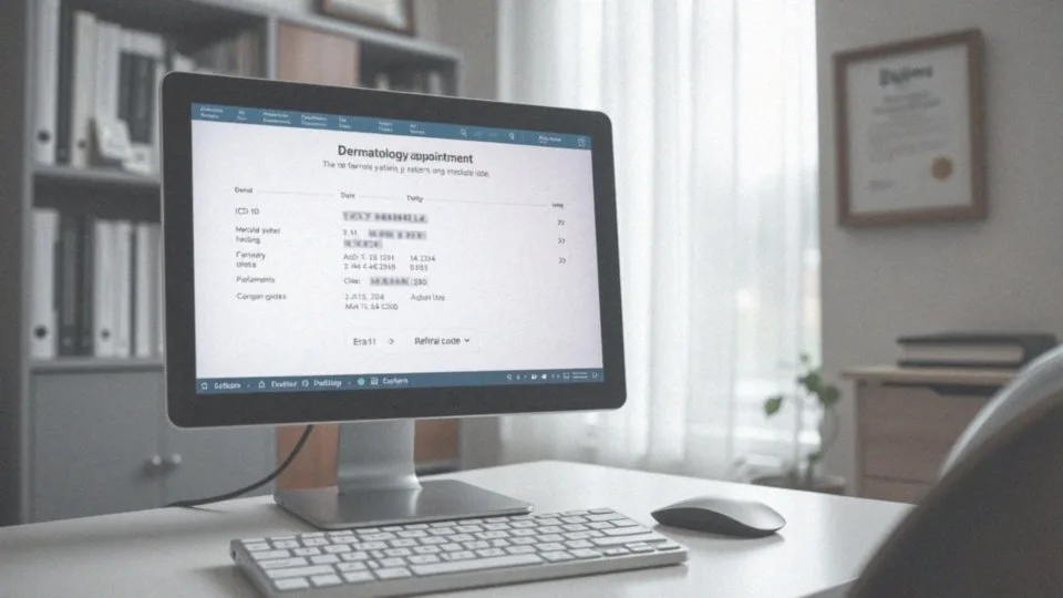 Co zawiera e-skierowanie do dermatologa?
