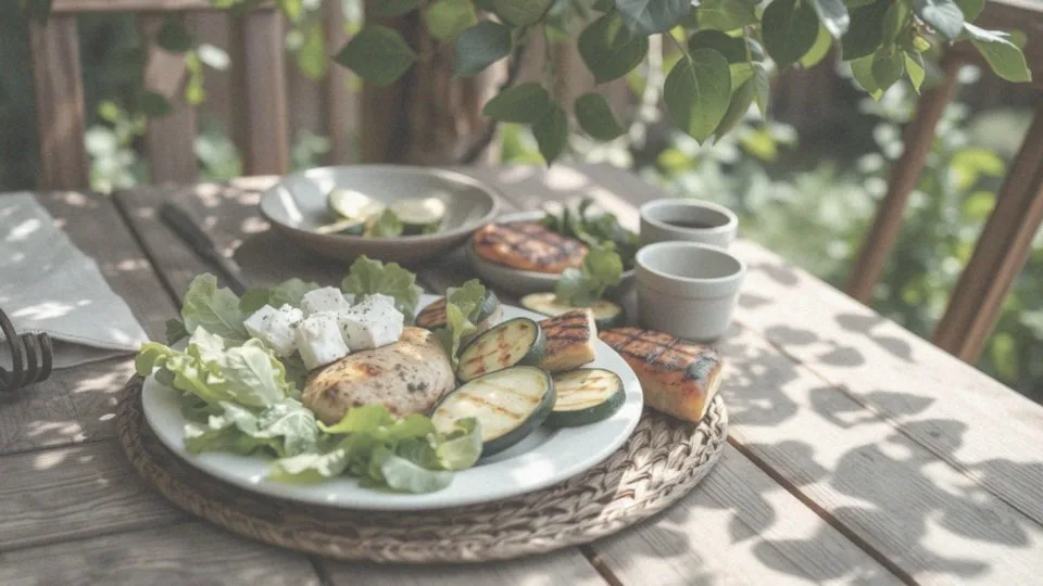 Jakie inne potrawy pasują do sałatki z sałaty lodowej i fety?