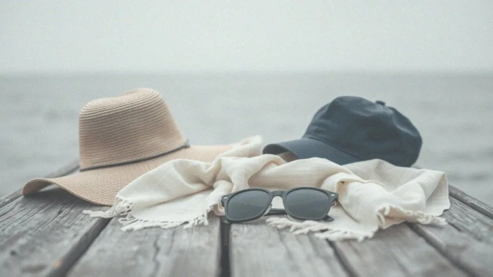 Jakie dodatki chronią przed słońcem i chłodnym wiatrem?