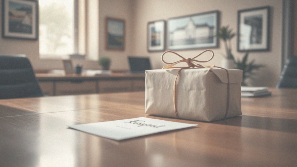 Dlaczego podziękowanie za pracę jest istotnym elementem prezentu?