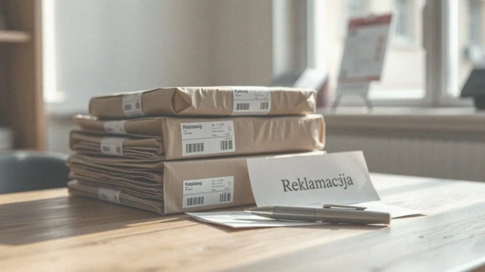 Jakie są terminy związane z reklamacjami usług pocztowych?