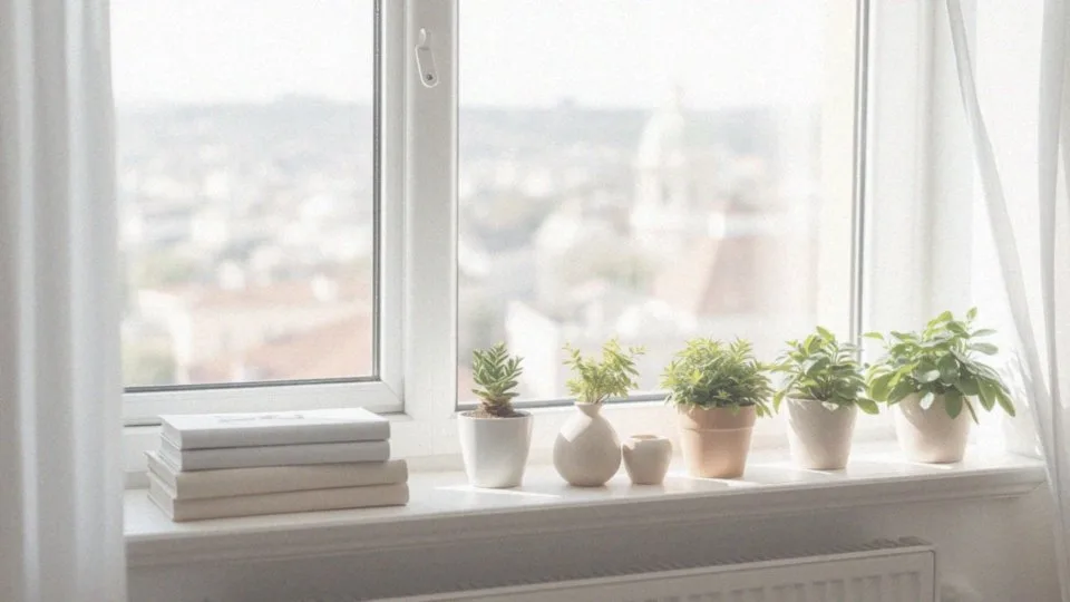 Co na parapet w salonie? Ciekawe pomysły na dekorację