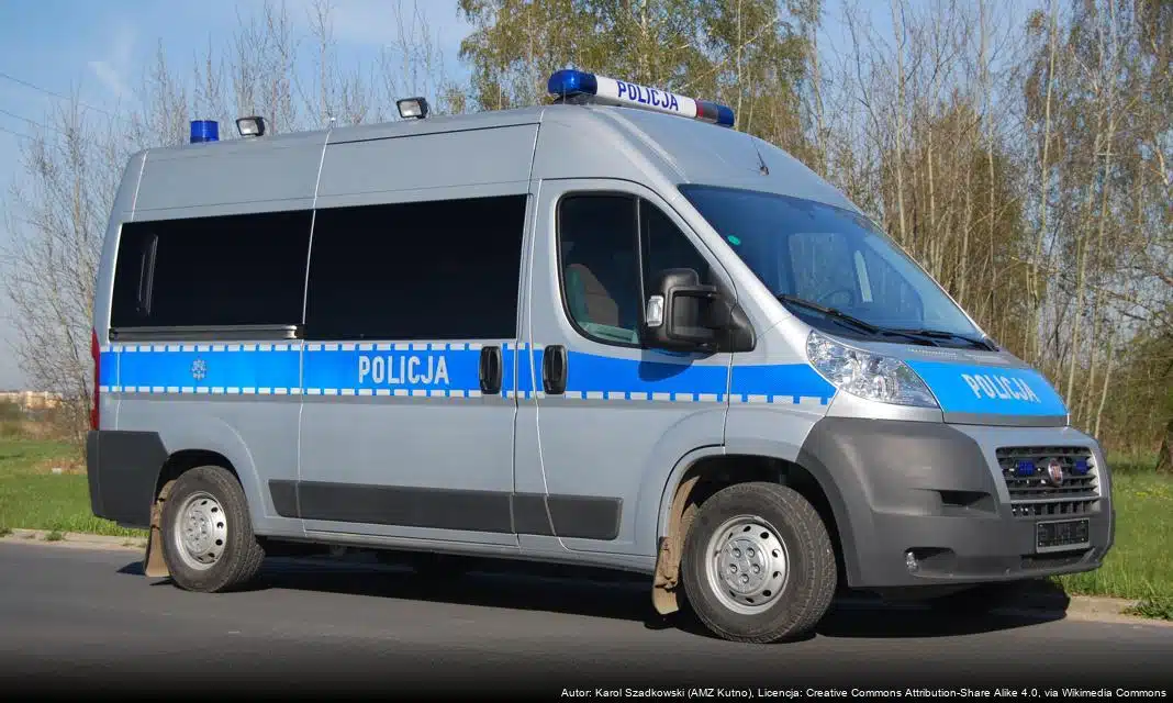Ucieczka pijanego kierowcy po kolizji w Szymbarku