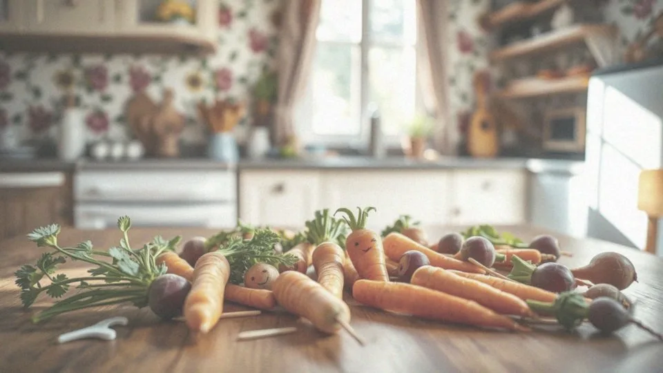 Kukiełki z warzyw – jak zrobić kreatywne postacie z warzyw?