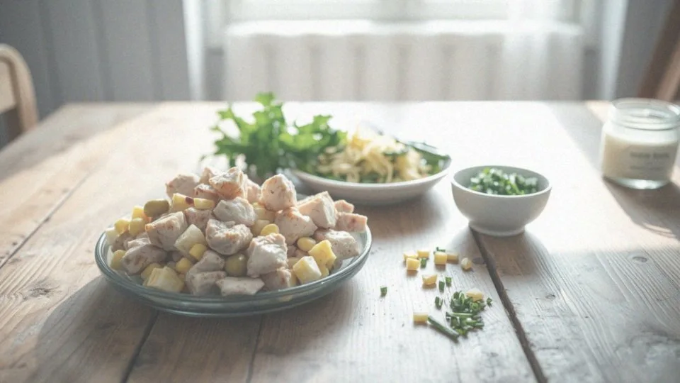 Kurczak wędzony sałatka – przepis i zdrowe składniki