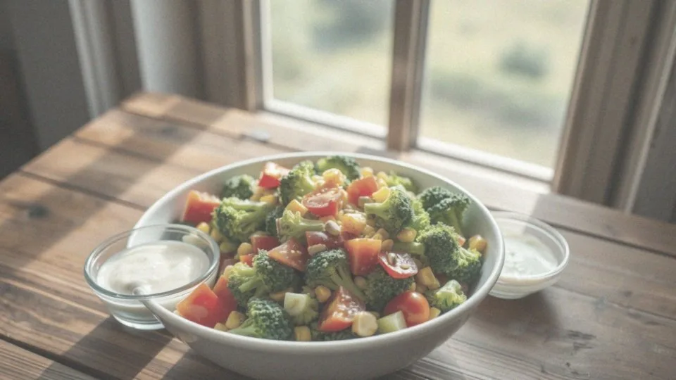 Sałatka z brokuła – szybki przepis na zdrowe danie